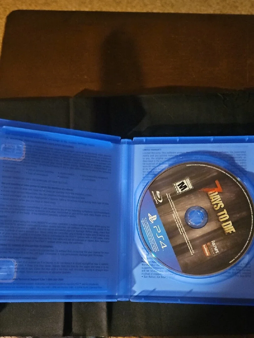 Sony PS4 7 Days to Die (Blue Case)